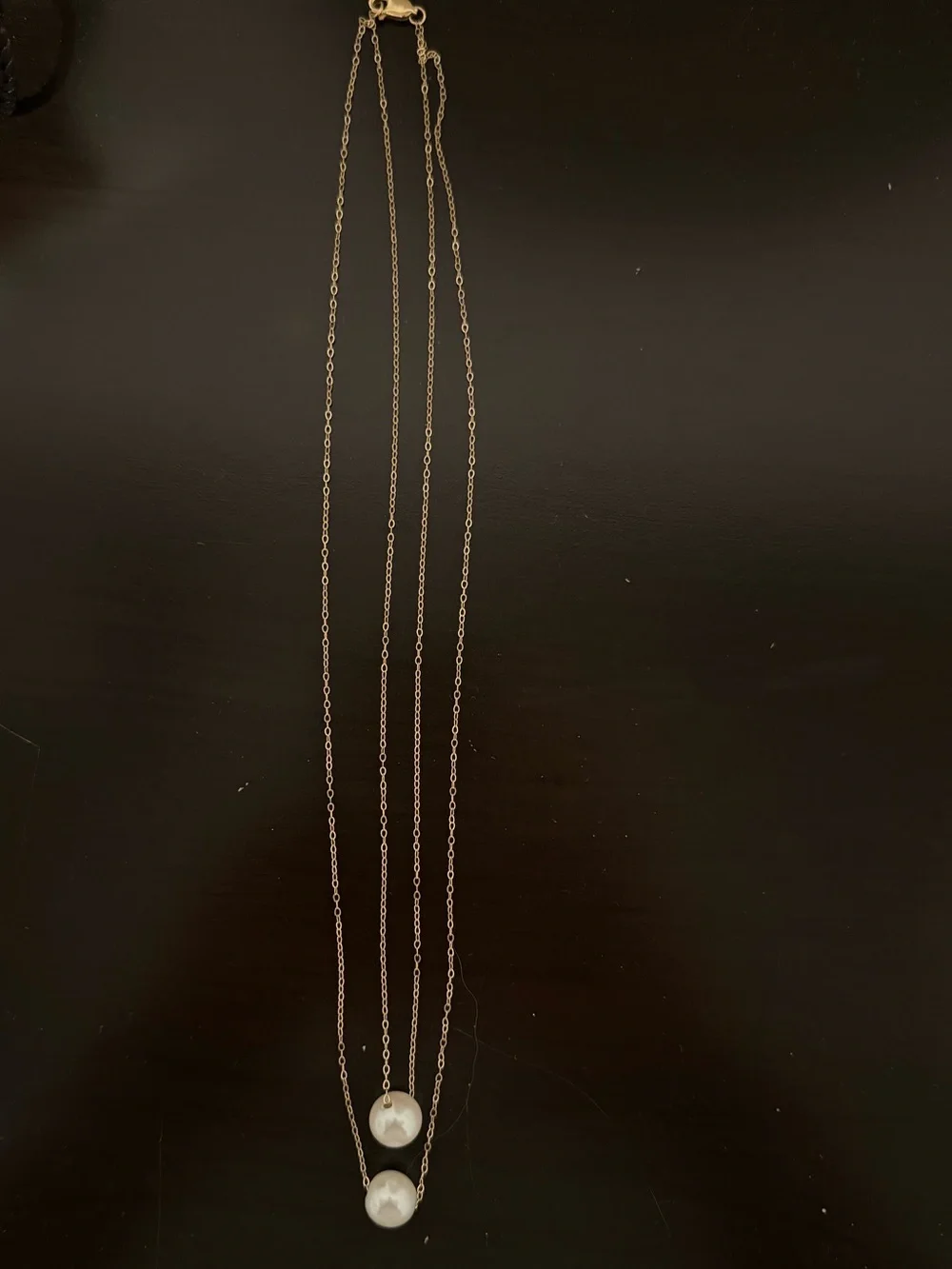 Saks Fifth Avenue Gold Lobster Clasp Necklace - Picture 4 of 5